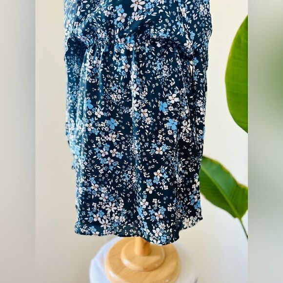 PARKER NWT Cold Shoulder Floral Print Shift Dress style p8e4228pgp Size Small - Picture 4 of 12